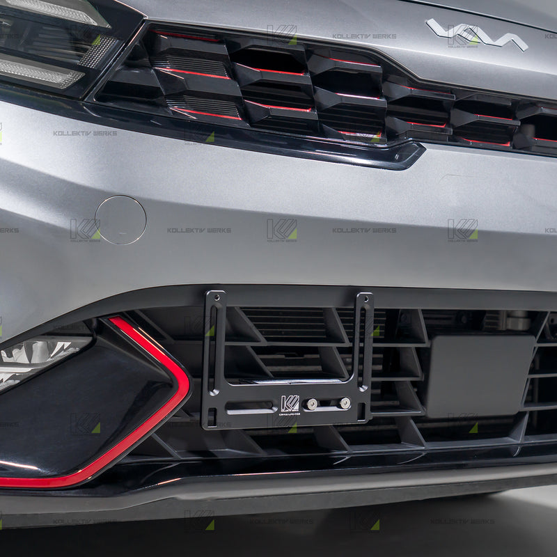 KIA - Forte GT - KW No Drill Side Mount License Plate Holder (2022+)