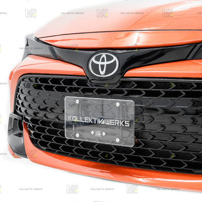 Toyota - Corolla Hatch(2023+) - KW No Drill Center Mount License Plate Holder