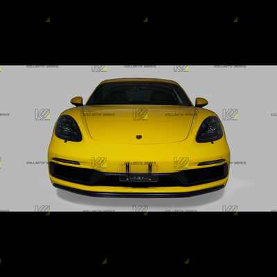 Porsche - 718- Cayman/Boxster - GTS - KW No Drill Center Mount License Plate Holder (2018-2025)