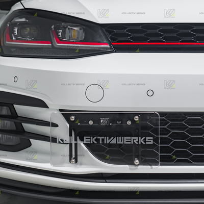 VW - MK7.5 - GTI - KW No Drill Side Mount License Plate Holder (2018-2021)