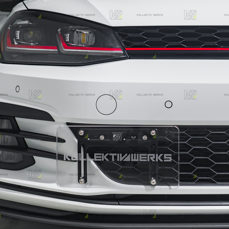 VW - MK7.5 - GTI - KW No Drill Side Mount License Plate Holder (2018-2021)