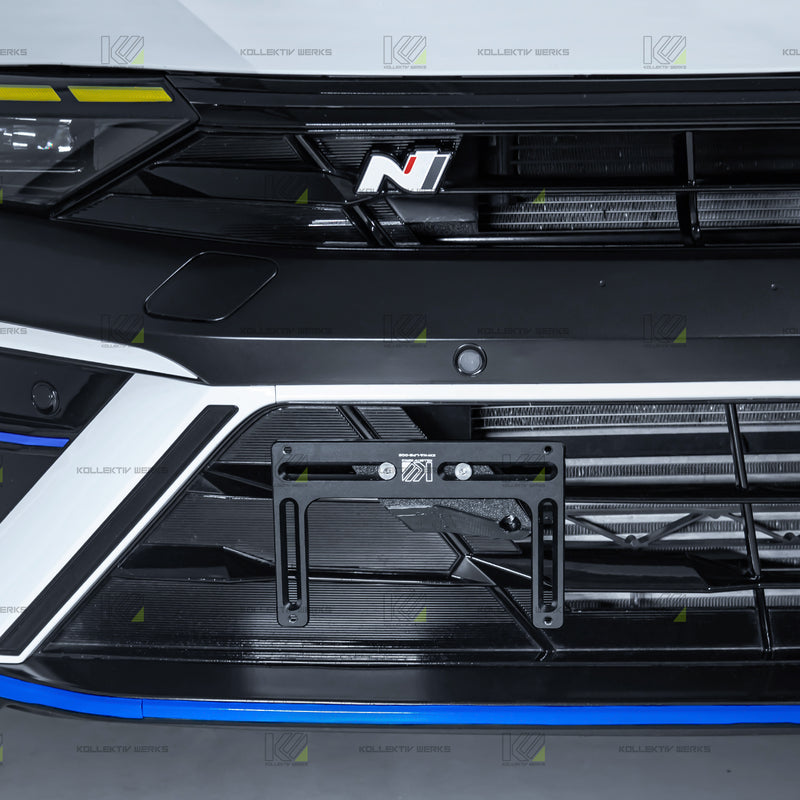 Hyundai - Elantra N (Facelift) - KW No Drill Side Mount License Plate Holder (2024+)