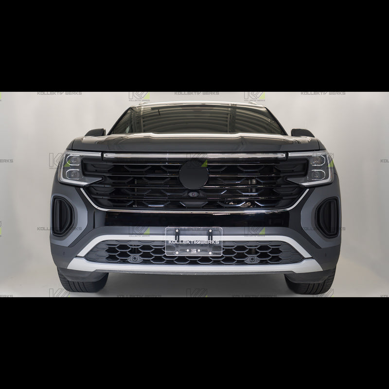 VW - MK2 - Atlas - Cross Sport / Peak Edition - KW No Drill Center Mount License Plate Holder (2024+)