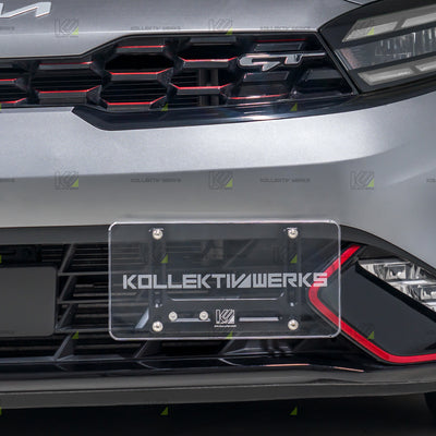 KIA - Forte GT - KW No Drill Side Mount License Plate Holder (2022+)