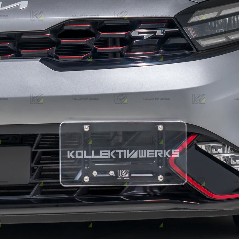 KIA - Forte GT - KW No Drill Side Mount License Plate Holder (2022+)