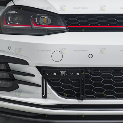 VW - MK7.5 - GTI - KW No Drill Side Mount License Plate Holder (2018-2021)