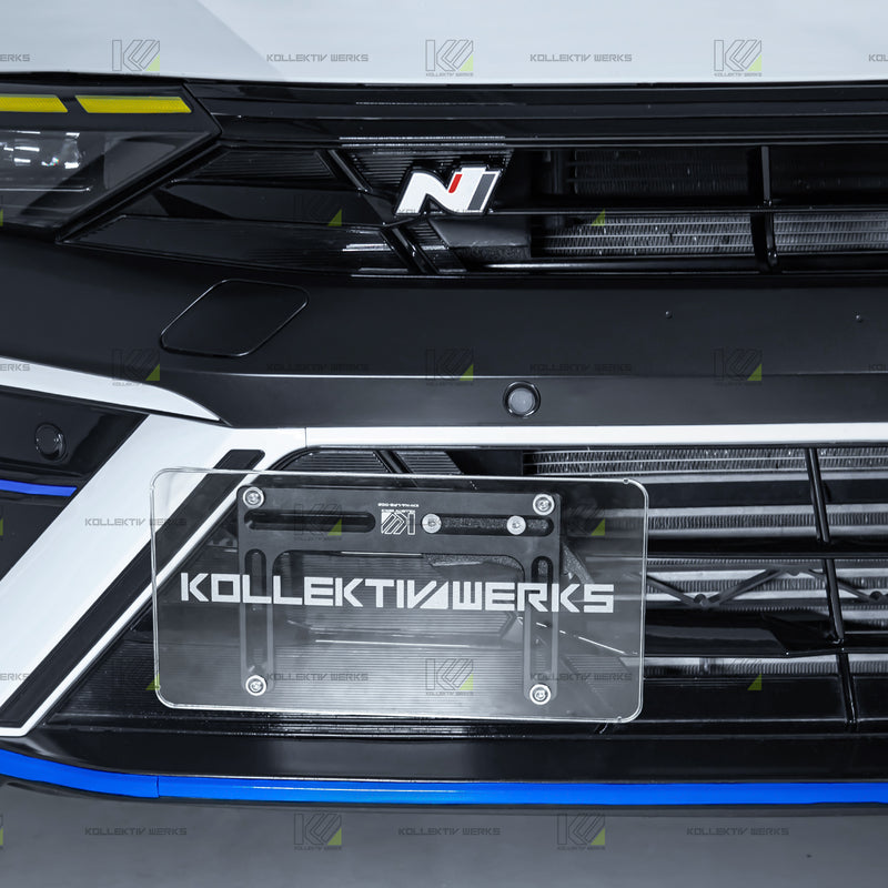 Hyundai - Elantra N (Facelift) - KW No Drill Side Mount License Plate Holder (2024+)