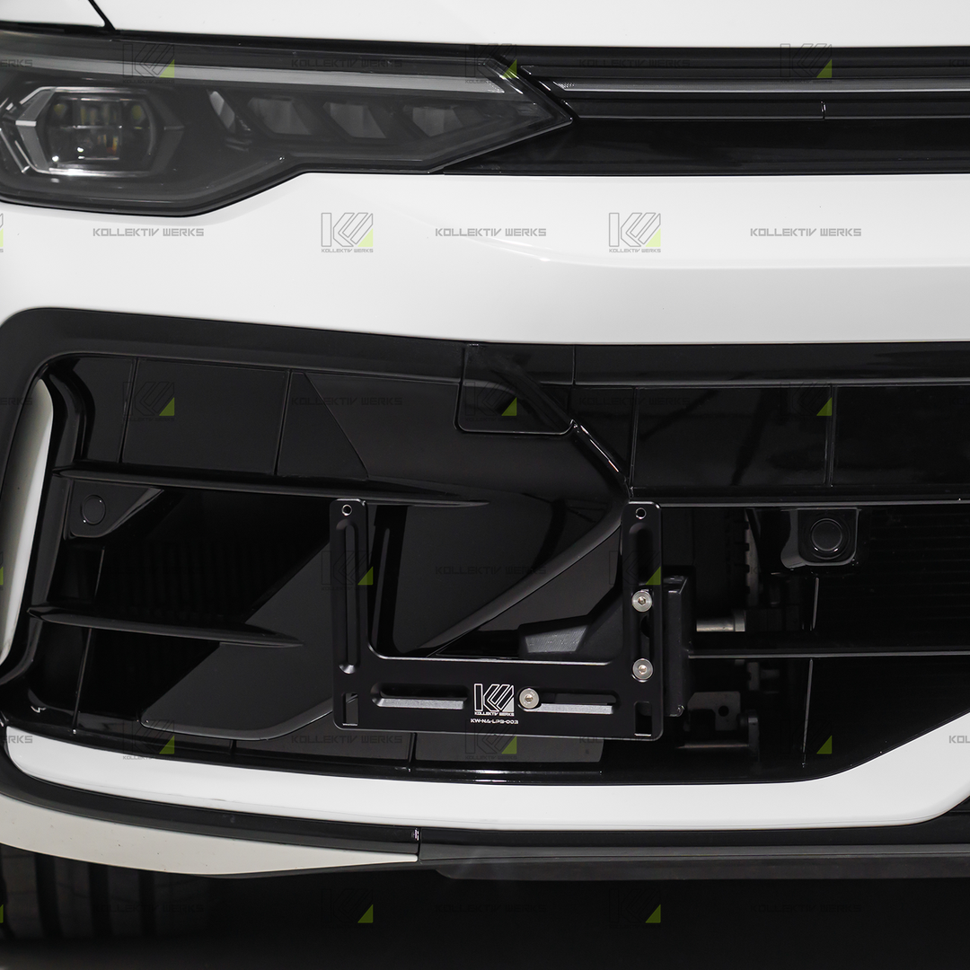 VW - MK8.5 - R - KW No Drill Side Mount License Plate Holder (2025
