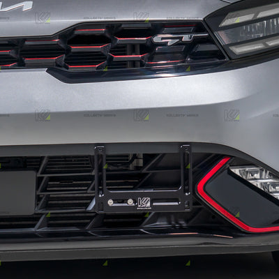KIA - Forte GT - KW No Drill Side Mount License Plate Holder (2022+)