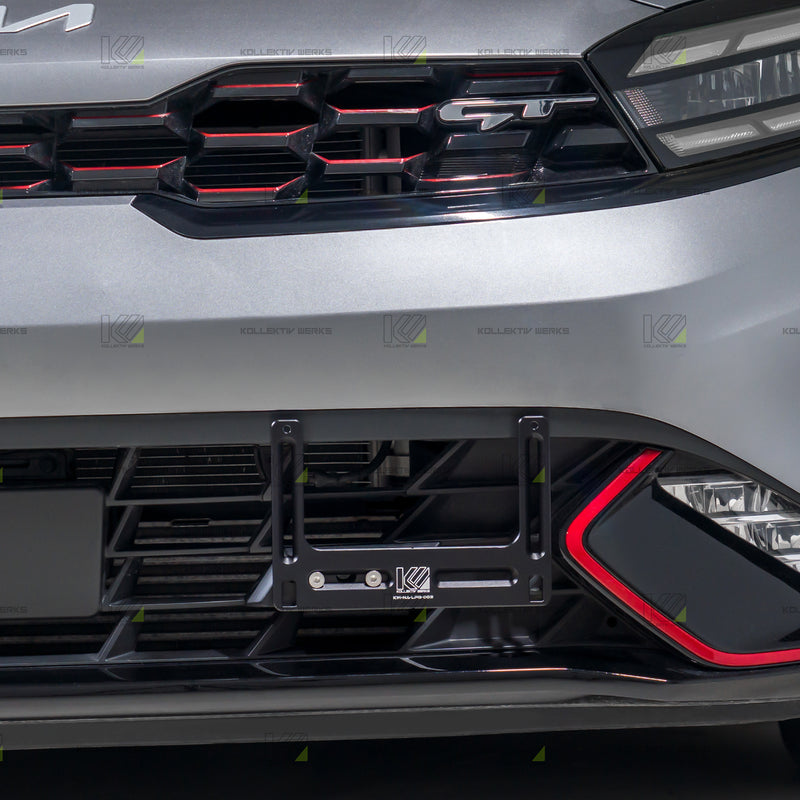KIA - Forte GT - KW No Drill Side Mount License Plate Holder (2022+)