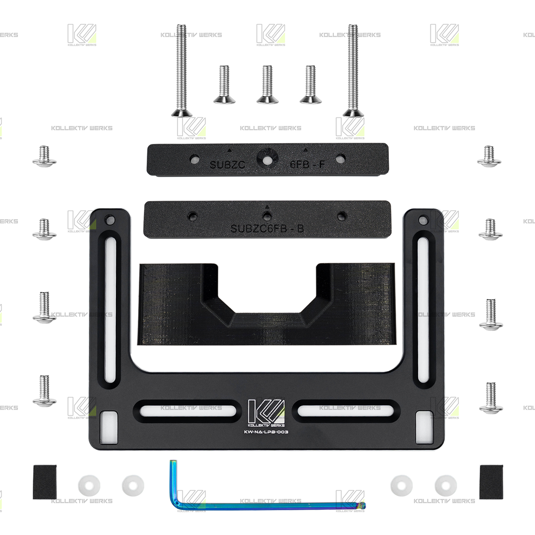 Subaru - ZC6 - BRZ (2017-2021) - KW No Drill Center Mount License Subaru - ZC6 - BRZ (2017-2021) - KW No Drill Center Mount License