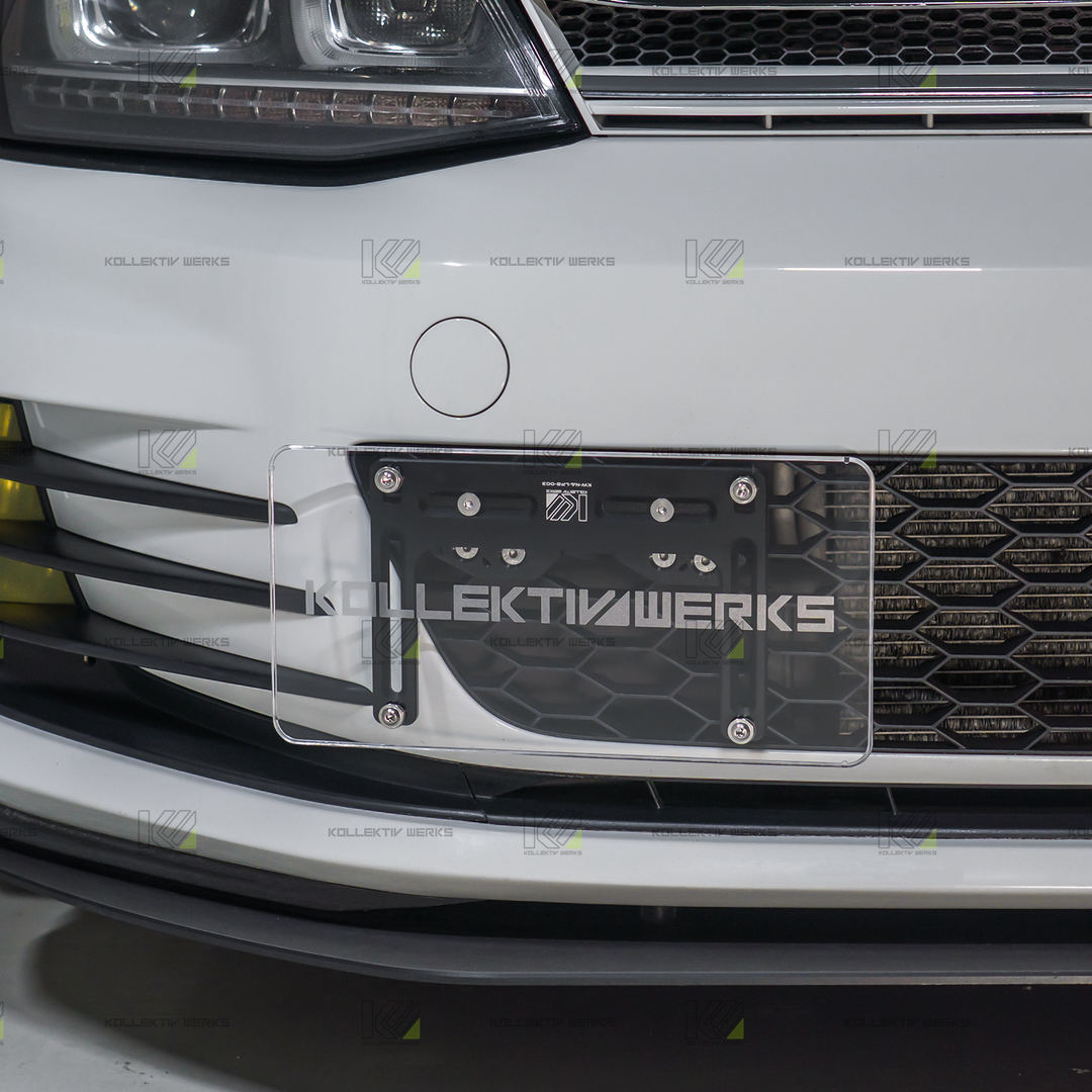 VW - MK7 - GTI - KW No Drill Side Mount License Plate Holder (2015
