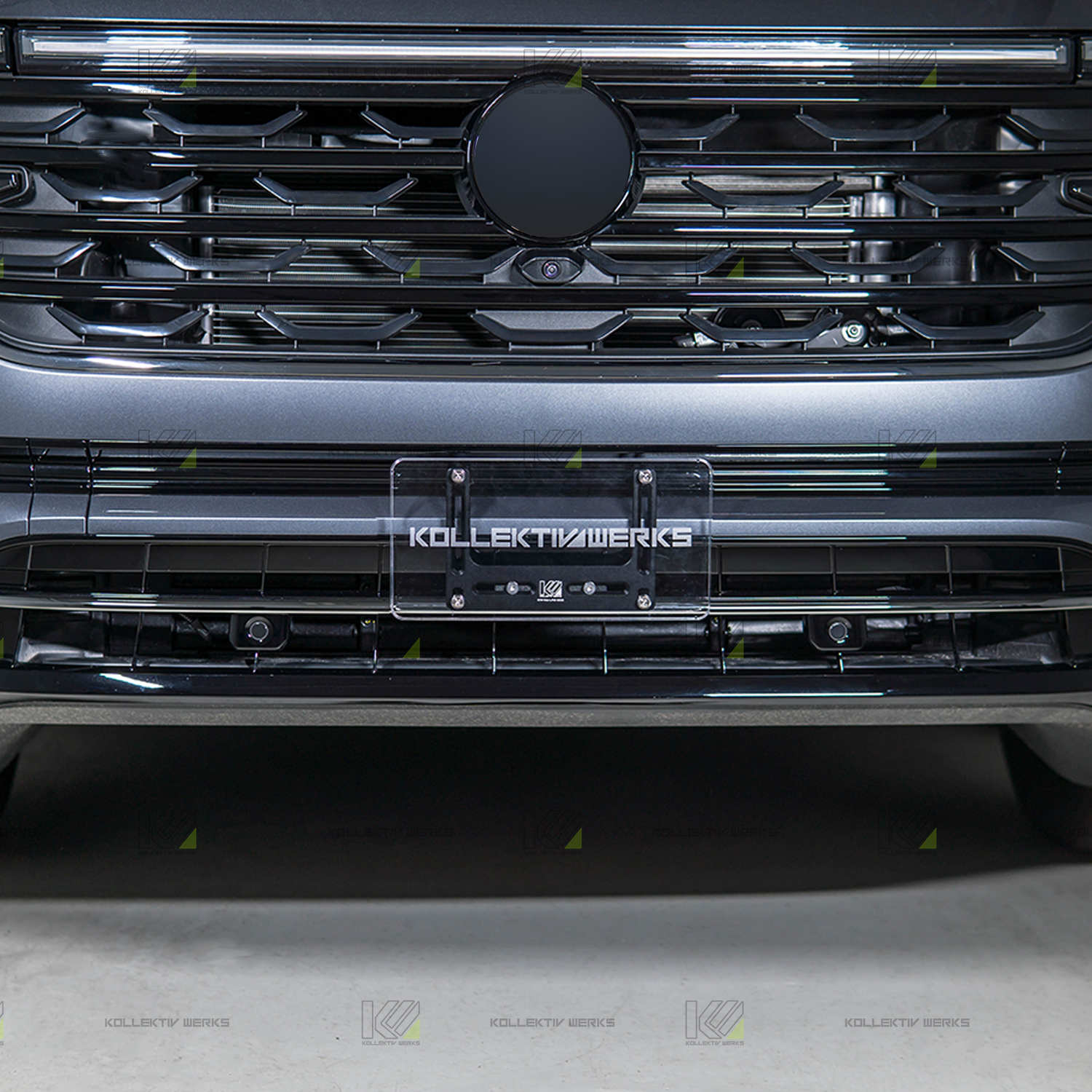 VW - MK2 - Atlas - R-Line - KW No Drill Center Mount License Plate Hol ...