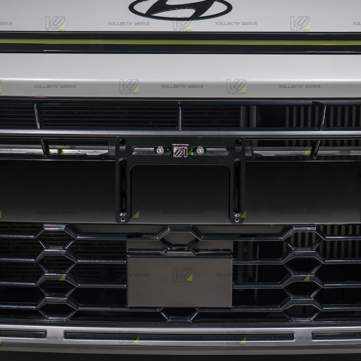 Hyundai - Sonata N-Line - KW No Drill Center Mount License Plate