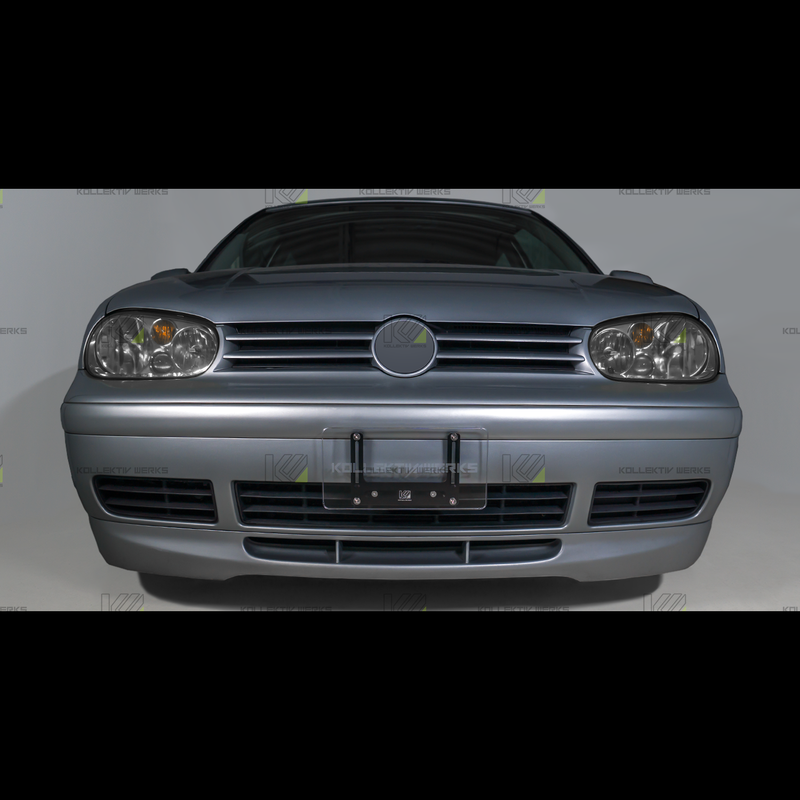 VW - MK4 - Golf & GTI - KW No Drill Center Mount License Plate Holder (1999-2006)