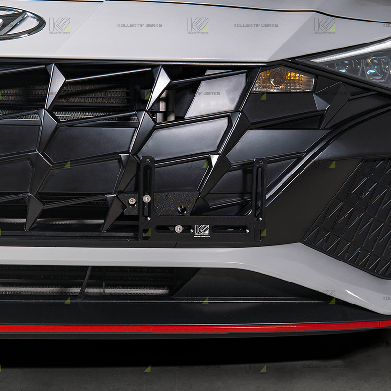 Hyundai - Elantra N (Pre-Facelift) - KW No Drill Side Mount License Plate Holder (2020-2023)