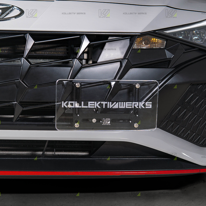 Hyundai - Elantra N (Pre-Facelift) - KW No Drill Side Mount License Plate Holder (2020-2023)