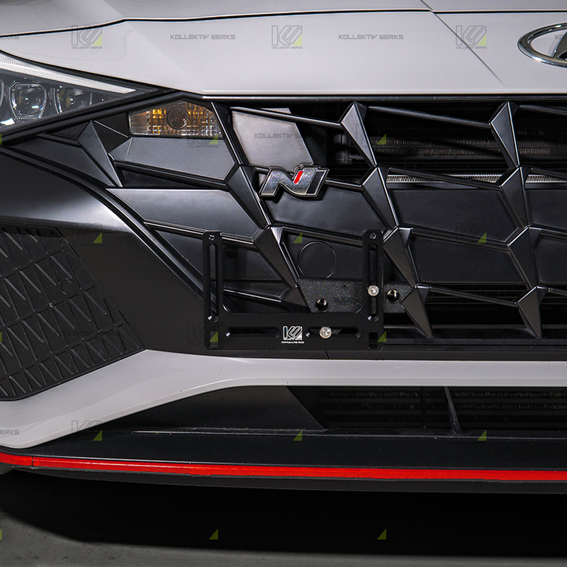 Hyundai - Elantra N (Pre-Facelift) - KW No Drill Side Mount License Plate Holder (2020-2023)