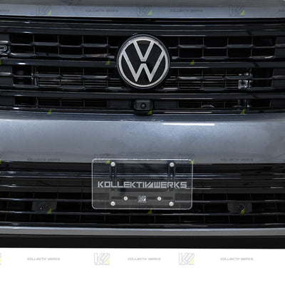 VW - MK1.5 - Atlas - R-Line - KW No Drill Center Mount License Plate Holder (2021-2023)