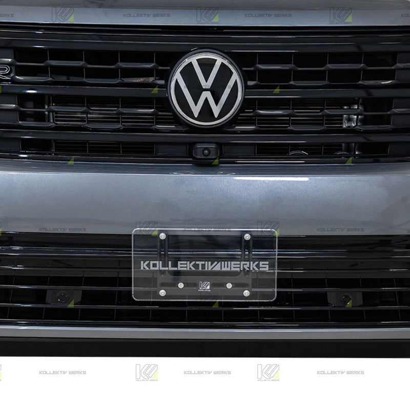 VW - MK1.5 - Atlas - R-Line - KW No Drill Center Mount License Plate Holder