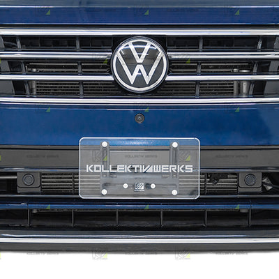 VW - MK2.5 - Tiguan - R-Line - KW No Drill Center Mount License Plate Holder