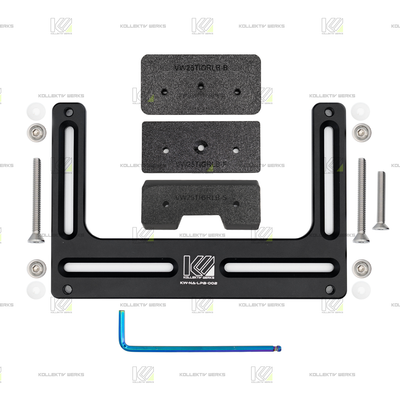 VW - MK2.5 - Tiguan - R-Line - KW No Drill Center Mount License Plate Holder (2022+)