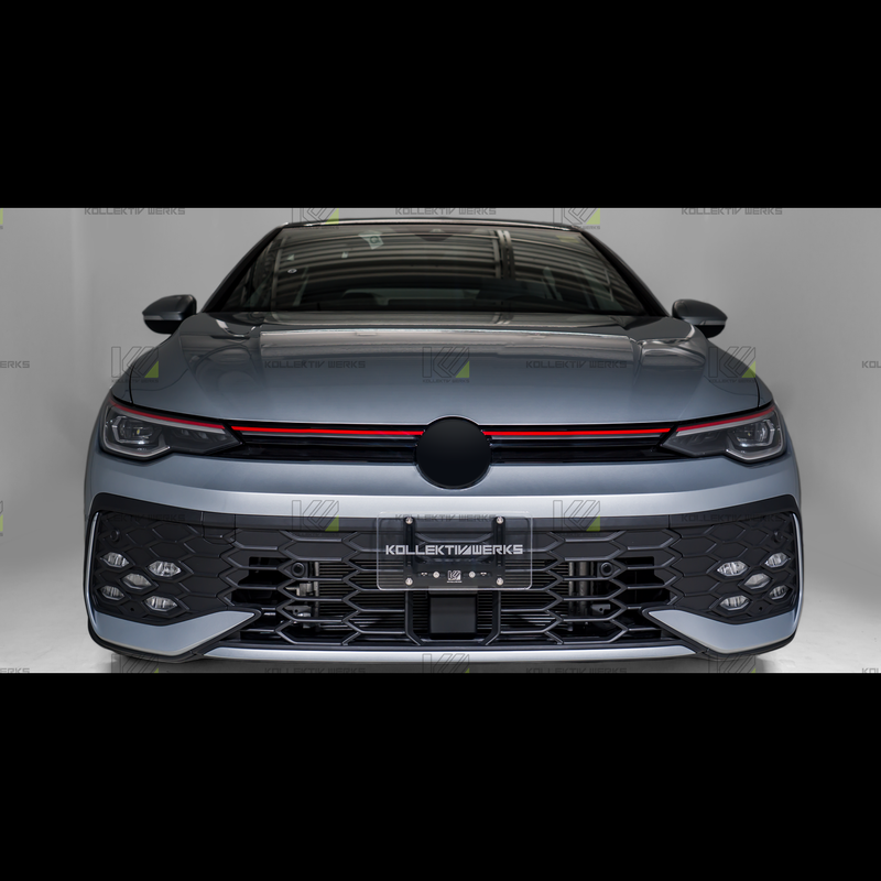 VW - MK8.5 - GTI - KW No Drill Center Mount License Plate Holder (2025+)