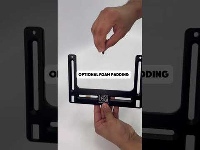 Porsche - 718- Cayman/Boxster - GTS - KW No Drill Side Mount License Plate Holder (2018-2025)