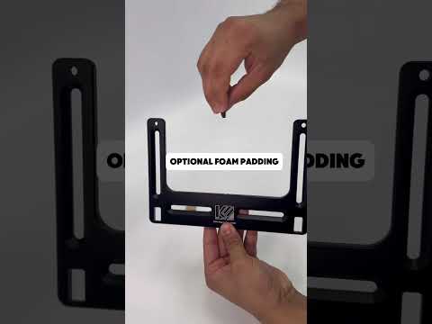 Porsche - 718- Cayman/Boxster - GTS - KW No Drill Side Mount License Plate Holder (2018-2025)