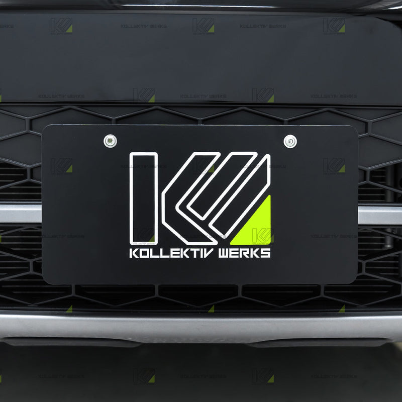 VW - MK1 - Taos - KW No Drill Center Mount License Plate Holder