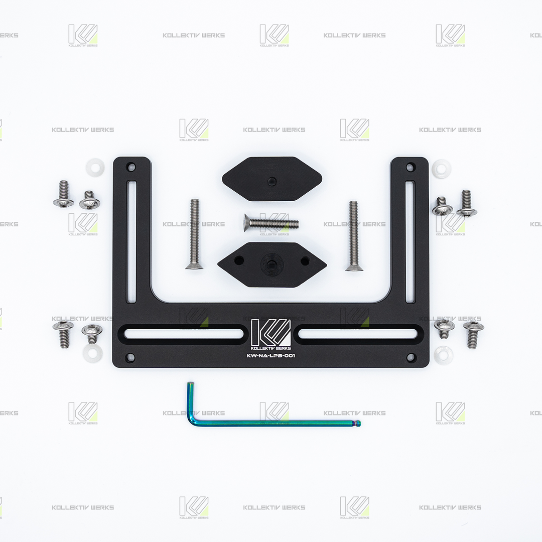 JIAHCN No-Drill Front License Plate Mount Kit For Volkswagen MK7 GTI 2015-2020 - View #7