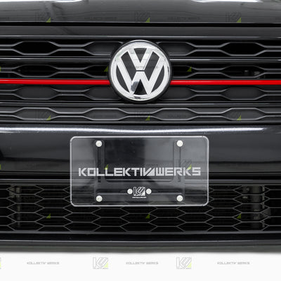 VW - MK7- GLI - KW No Drill Center Mount License Plate Holder