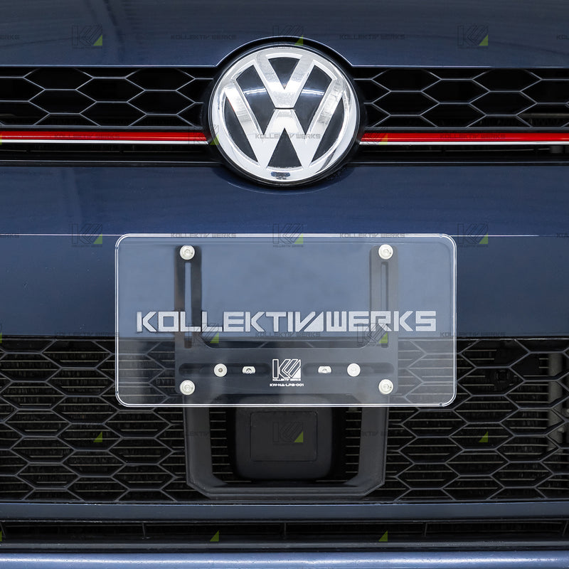 VW - MK7 - GTI (ACC) - KW No Drill Center Mount License Plate Holder