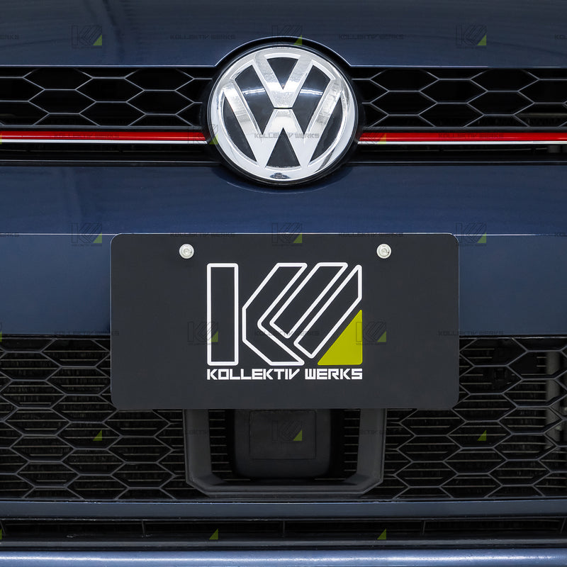 VW - MK7 - GTI (ACC) - KW No Drill Center Mount License Plate Holder