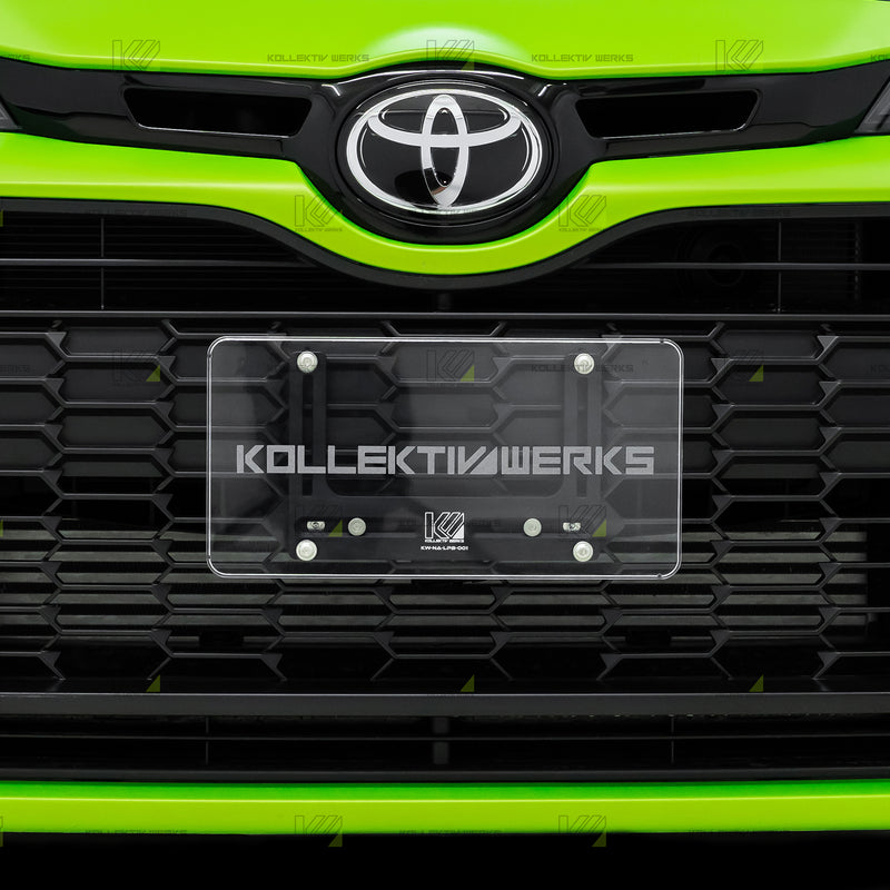 Toyota - Corolla GR - KW No Drill Center Mount License Plate Holder